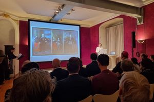 Residenzschloss Mergentheim, Event, Festakt Triptychon, Roter Saal