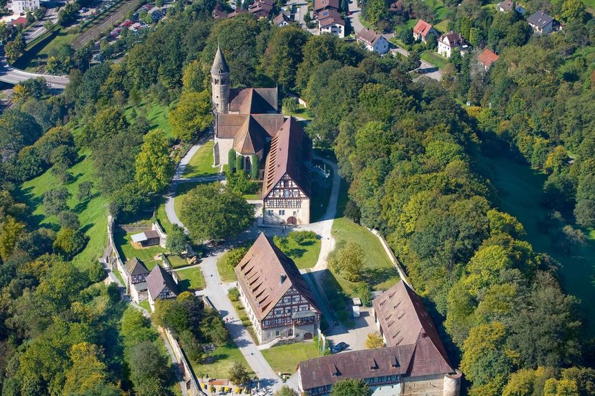 Kloster Lorch, Luftaufnahme