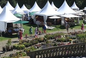 Schloss Solitude, Impression der Veranstaltung „Home & Garden“