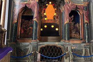 Kloster Schussenried, das Heilige Grab in der Pfarrkirche St. Magnus