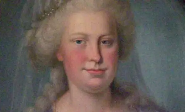 Schloss Kirchheim, Porträt der Mätresse Franziska von Hohenheim