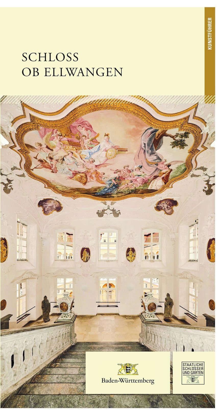 Titel des Kunstführers „Schloss ob Ellwangen“
