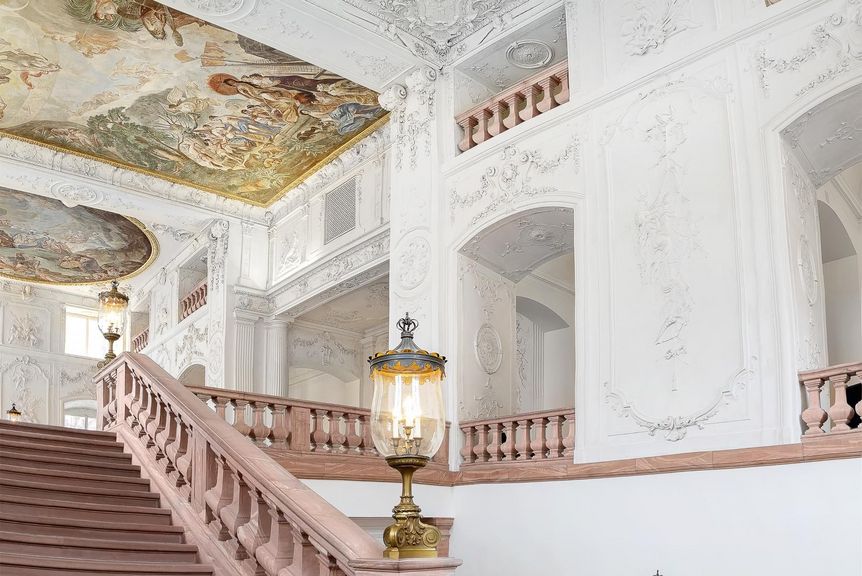Schloss Mannheim, Treppenhaus